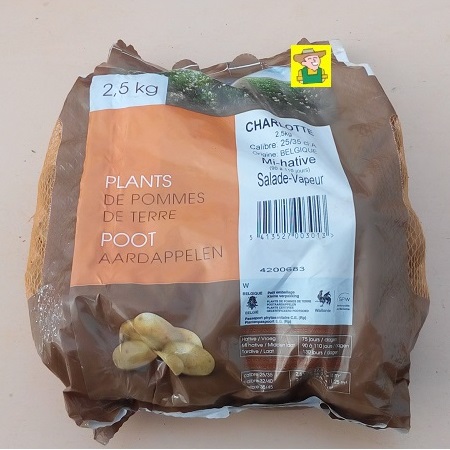 97600 Aardappel Charlotte - Pomme de terre Charlotte 2,5kg