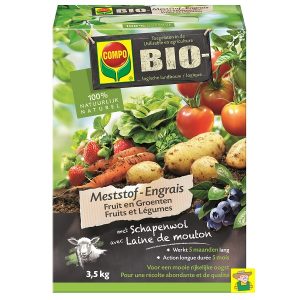 11266 Meststof Fruit en Groenten Bio - Engrais Fruits et Légumes Bio 3,5kg COMPO